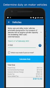 Caribbean Duty Calculator screenshot 4