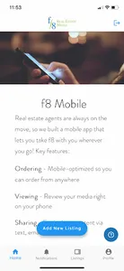 f8 Mobile screenshot 1