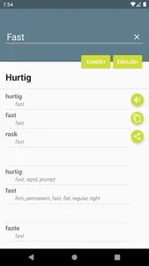Dansk-Engelsk Ordbog screenshot 0