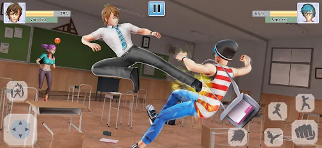 High School Fighting Game screenshot 6