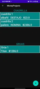 MoneyProjects screenshot 0