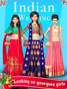 Indian Wedding Girl Dressup -  screenshot 14