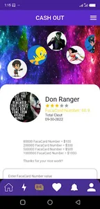 FaceCard Nova screenshot 2