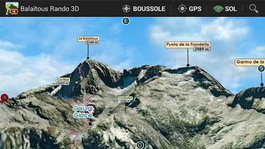 Balaïtous - Azun Rando3D screenshot 4