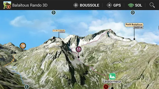 Balaïtous - Azun Rando3D screenshot 6