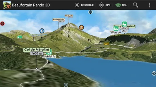 Beaufortain Rando 3D screenshot 4