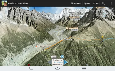 Mont-Blanc Rando3D screenshot 14