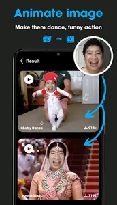 Add Face To Video Reface video screenshot 7