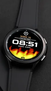 Animated Fire Watch Face screenshot 1