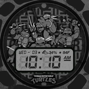 Ninja Turtles Watch Face screenshot 3