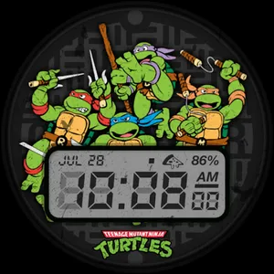 TMNT - Cowabunga SE Watch Face screenshot 8