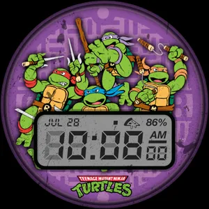 TMNT - Cowabunga SE Watch Face screenshot 9