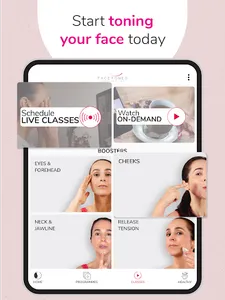 FaceToned Face Exercise App screenshot 16