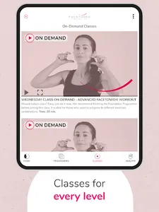 FaceToned Face Exercise App screenshot 20