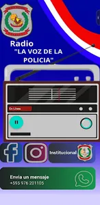 Radio La voz de la Policía screenshot 1