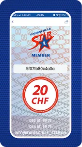 Fahrschule Star Membercard screenshot 3
