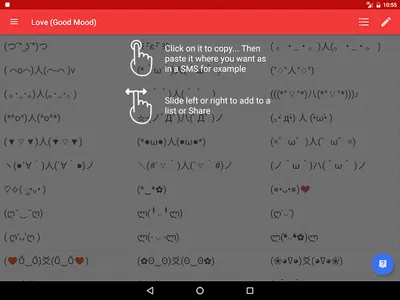 Kaomoji Japan Emoticon smiley screenshot 15