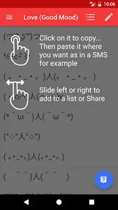 Kaomoji Japan Emoticon smiley screenshot 3