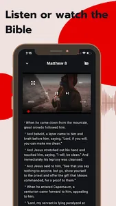 Bible - Audio & Video Bibles screenshot 4