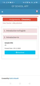 Georgian Public School Edathua screenshot 4