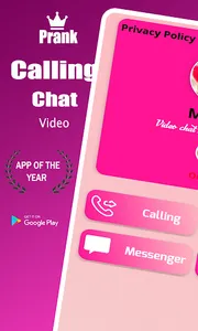 Milana Khametova Fake call & V screenshot 0