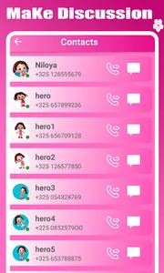 Niloya Fake call Chat prank &V screenshot 4