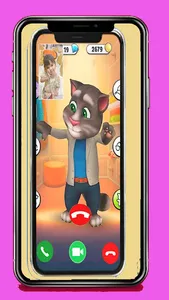Prank Tom Talking fake  call screenshot 0