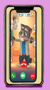Prank Tom Talking fake  call screenshot 1