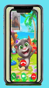 Prank Tom Talking fake  call screenshot 4
