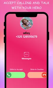 A For Adley  Fake call & Video screenshot 4