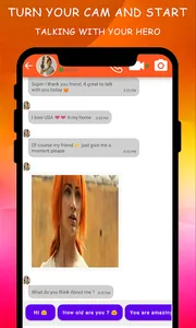 Emily Rudd pro Fake call Video screenshot 3