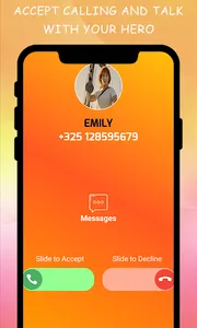 Emily Rudd pro Fake call Video screenshot 4