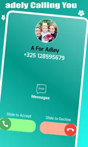 A For Adley Family fake call screenshot 3