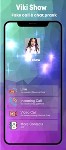 Viki Show Fake Call & Video screenshot 0