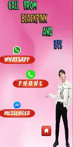 Bts and Blackpink Call NOW : F screenshot 2