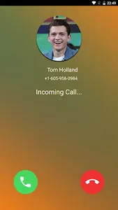 Fake Call With Tom Holland screenshot 0