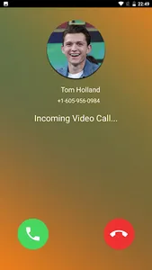 Fake Call With Tom Holland screenshot 2