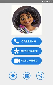 Call Mirabel Encanto FakeChat screenshot 0