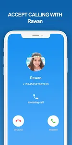 fake call live video Rawan and screenshot 2