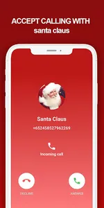 fake call from Santa Claus screenshot 2