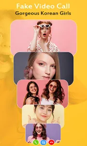 Korean Girl Fake Video Call screenshot 2