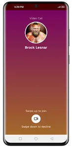 Brock Lesnar fake video call screenshot 3