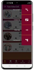 Fake call with BTS |video call screenshot 7