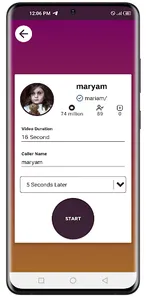 scary maryam video call /prank screenshot 2