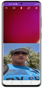 The Rock fake video call screenshot 6