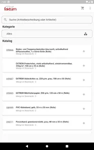Faktum Produkte screenshot 4