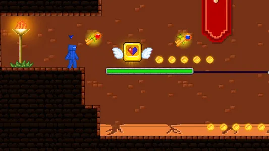 Red Stickman vs Blue Craftman screenshot 1