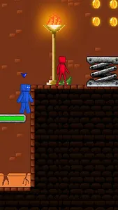Red Stickman vs Blue Craftman screenshot 15