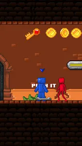 Red Stickman vs Blue Craftman screenshot 4