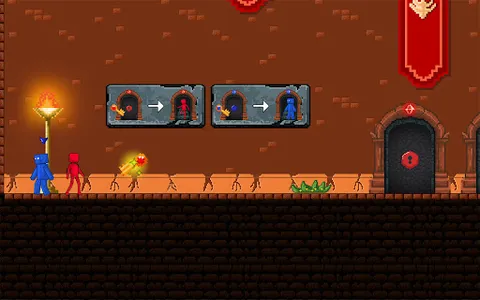 Red Stickman vs Blue Craftman screenshot 8